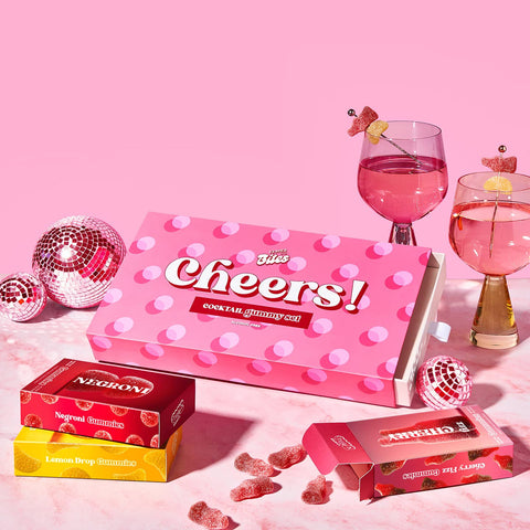 Cheers! | Cocktail Flavoured Gummy Gift Box - The Local Space