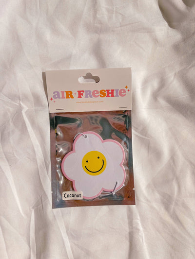 BlushedDesigns Co. - Pink Daisy Car Air Freshener (Coconut Scent) - The Local Space