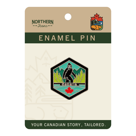 Canadian Sasquatch | Enamel Pin - The Local Space