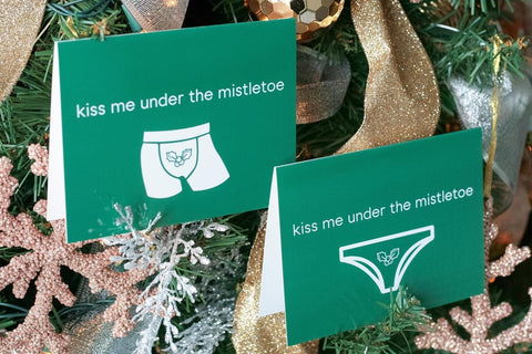 Kiss Me Under the Mistletoe | Christmas Card (SALE) - The Local Space