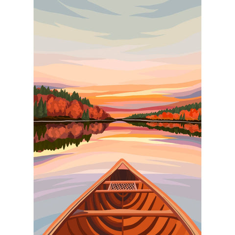 Canoeing At Dawn | 500 - Piece Puzzle - The Local Space