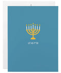 Lit as Fuck | Hanukkah Card (SALE) - The Local Space