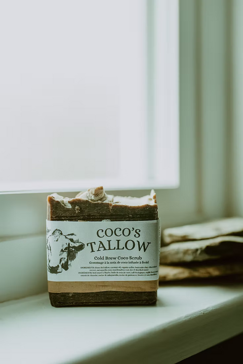 Cold Brew Coco Scrub - Tallow Soap Scrub