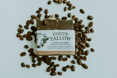 Cold Brew Coco Scrub - Tallow Soap Scrub