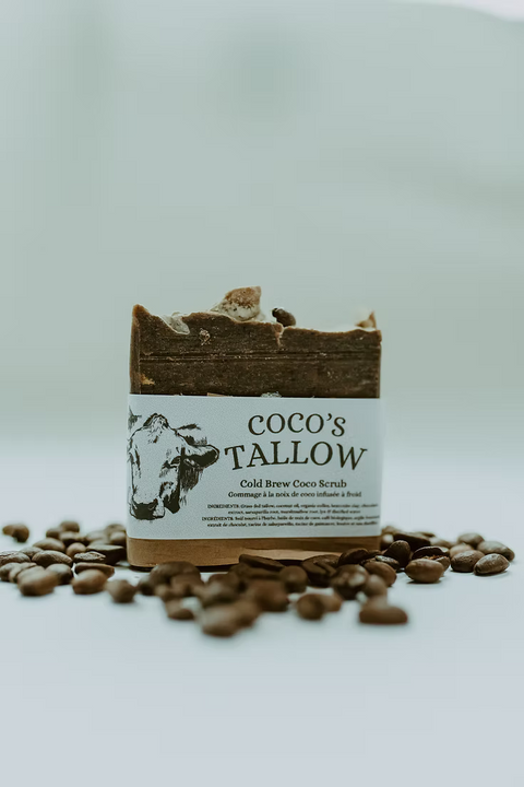Cold Brew Coco Scrub - Tallow Soap Scrub