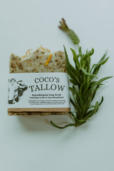 Hypoallergenic Scrub - Tallow Soap Scrub