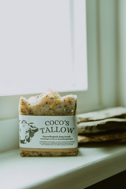 Hypoallergenic Scrub - Tallow Soap Scrub