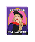 Party Mountain Paper Co Con grad Tay lations graduation greeting card - The Local Space