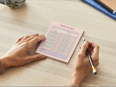 Weekly Habit Tracker - Notepad