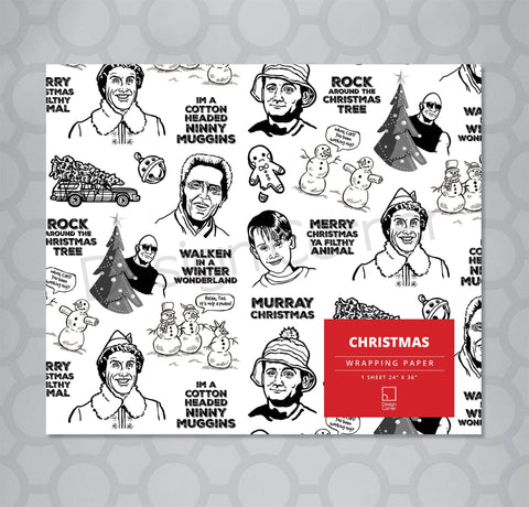 Christmas Classics Giftwrap - The Local Space