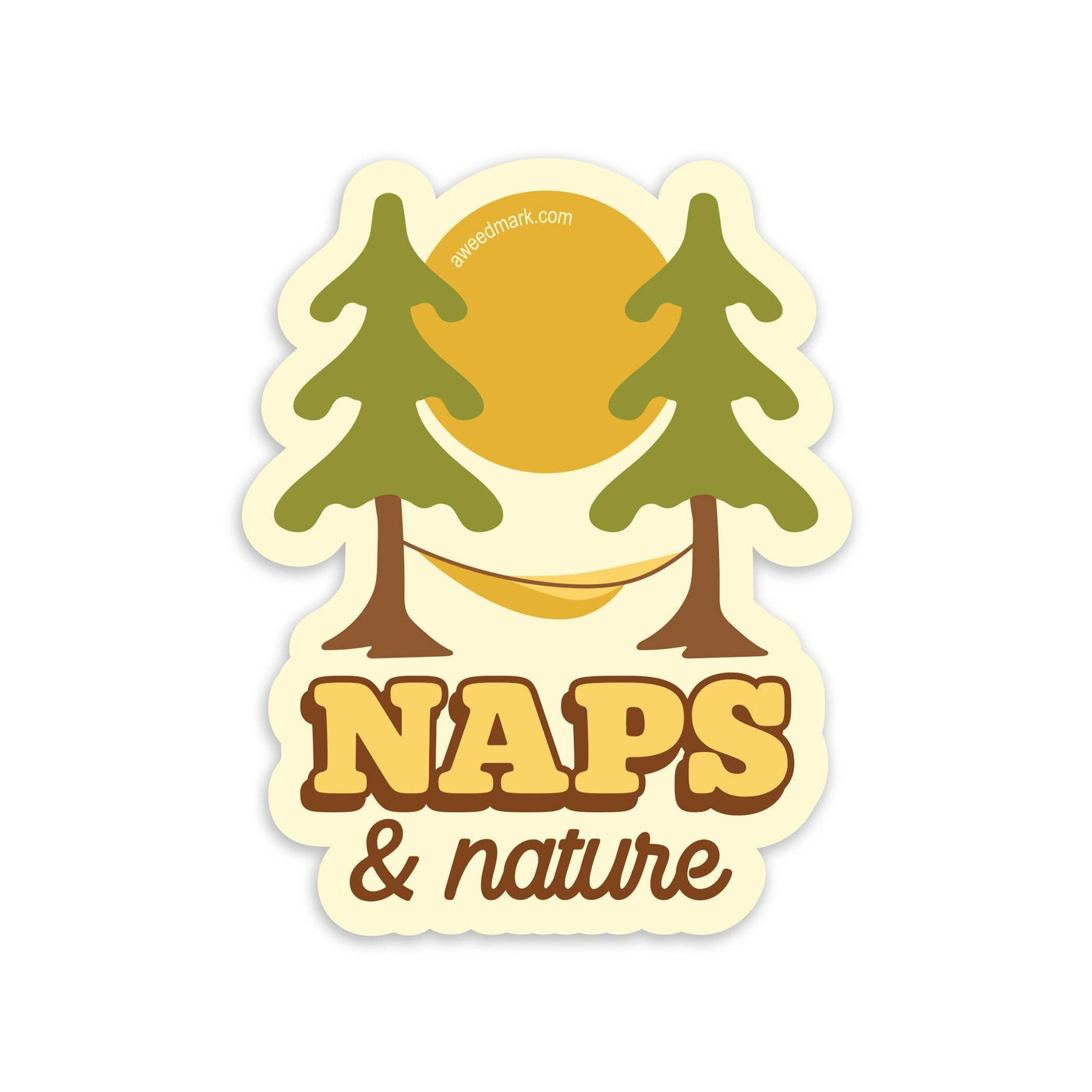 Amanda Weedmark | Naps & Nature Sticker, The Local Space, Local Canadian Brands