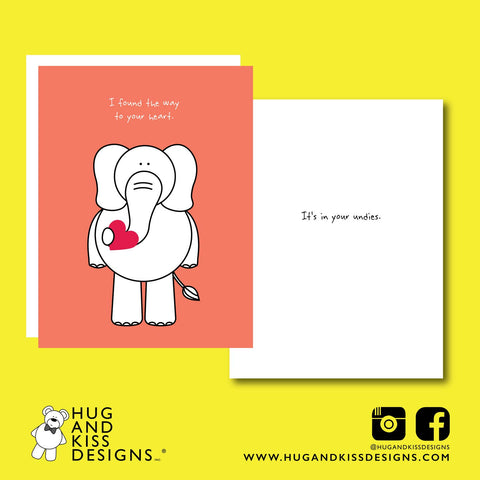 Underwear Conection | Greeting Card