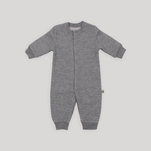 Snugabye Dream Cozy Quilted Jumpsuit | Dark Grey