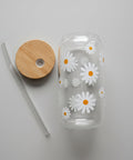 Daisies Glass Tumbler - The Local Space