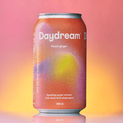 Peach Ginger Adaptogenic Sparkling Water | Daydream (SALE) - The Local Space