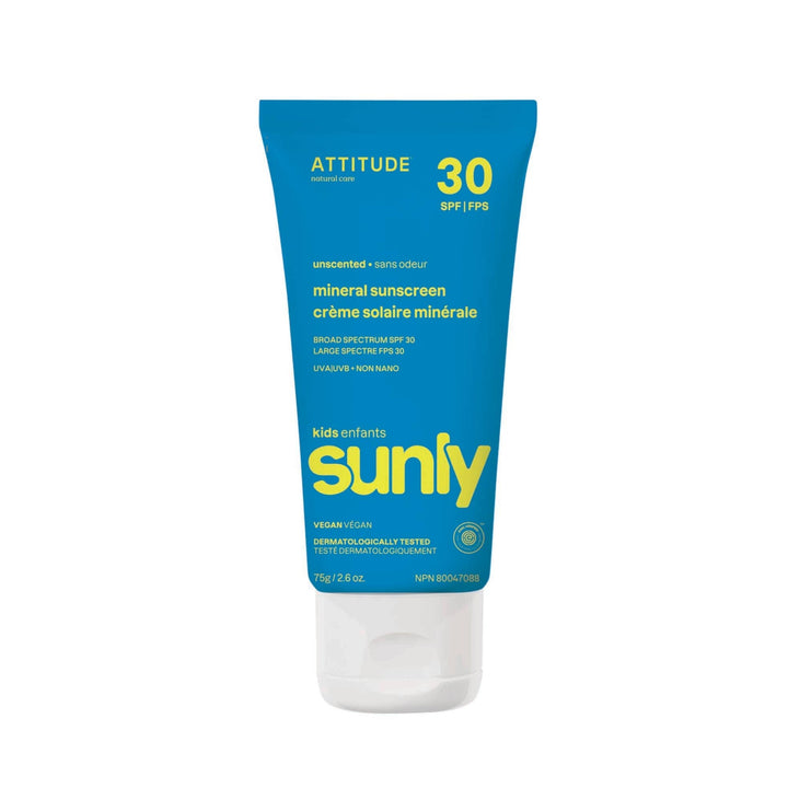 ATTITUDE | Kids Unscented SPF 30 Sunscreen - Sunly, The Local Space, Local Canadian Brands