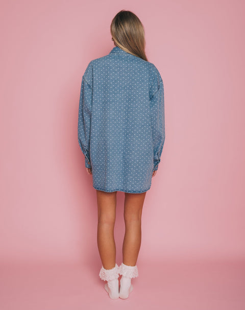 Denim Heart Jacket - The Local Space