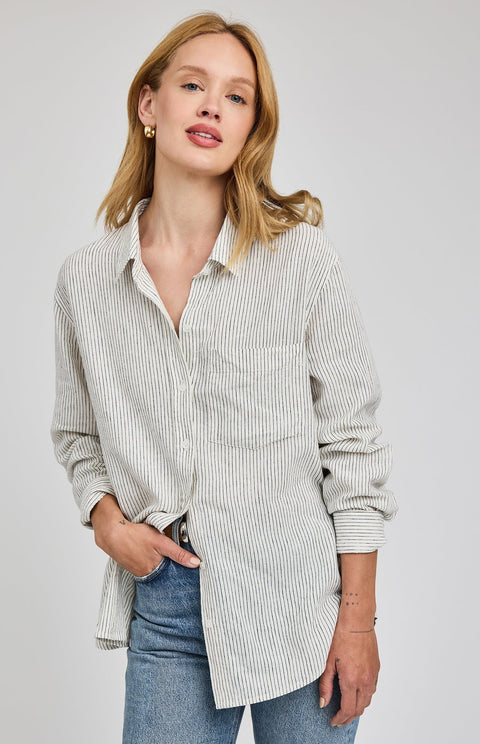 Dominique Button Down Shirt - The Local Space