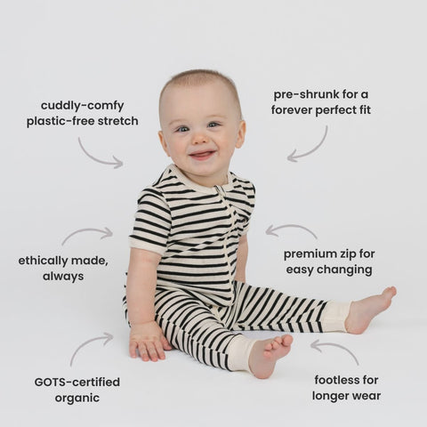 Dreamy Shortie Sleeper Romper - The Local Space