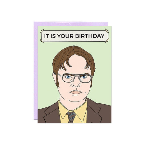 Dwight | Birthday Card - The Local Space