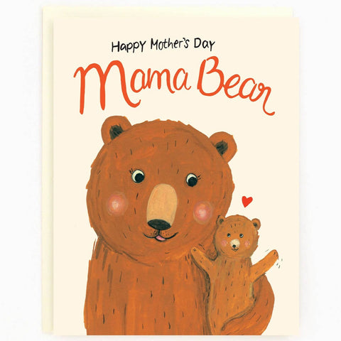 The Paperhood | Happy Mother's Day Mama Bear Greeting Card, The Local Space, Local Canadian Brands