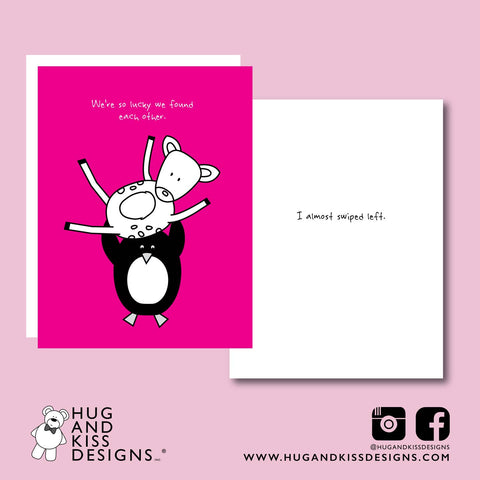 Left or Right | Greeting Card