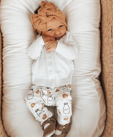 Milk & Cookie Print Leggings