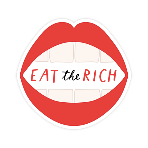 Eat the Rich | Sticker