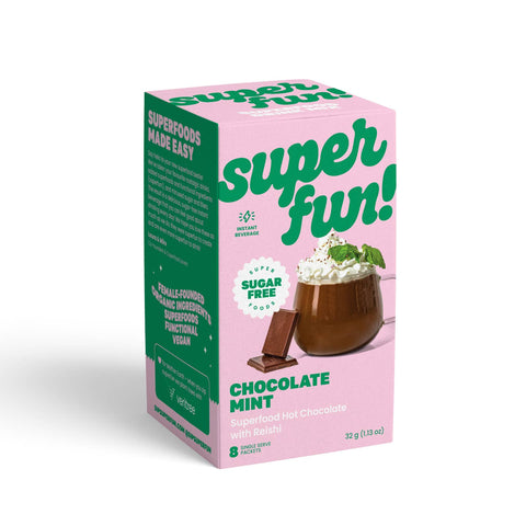 Superfun! Mint Hot Chocolate - The Local Space