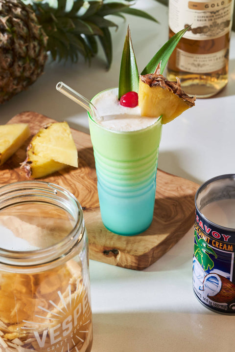 Vesper Craft Cocktails Piña Colada - Craft Cocktail and Mocktail Infusion Jar