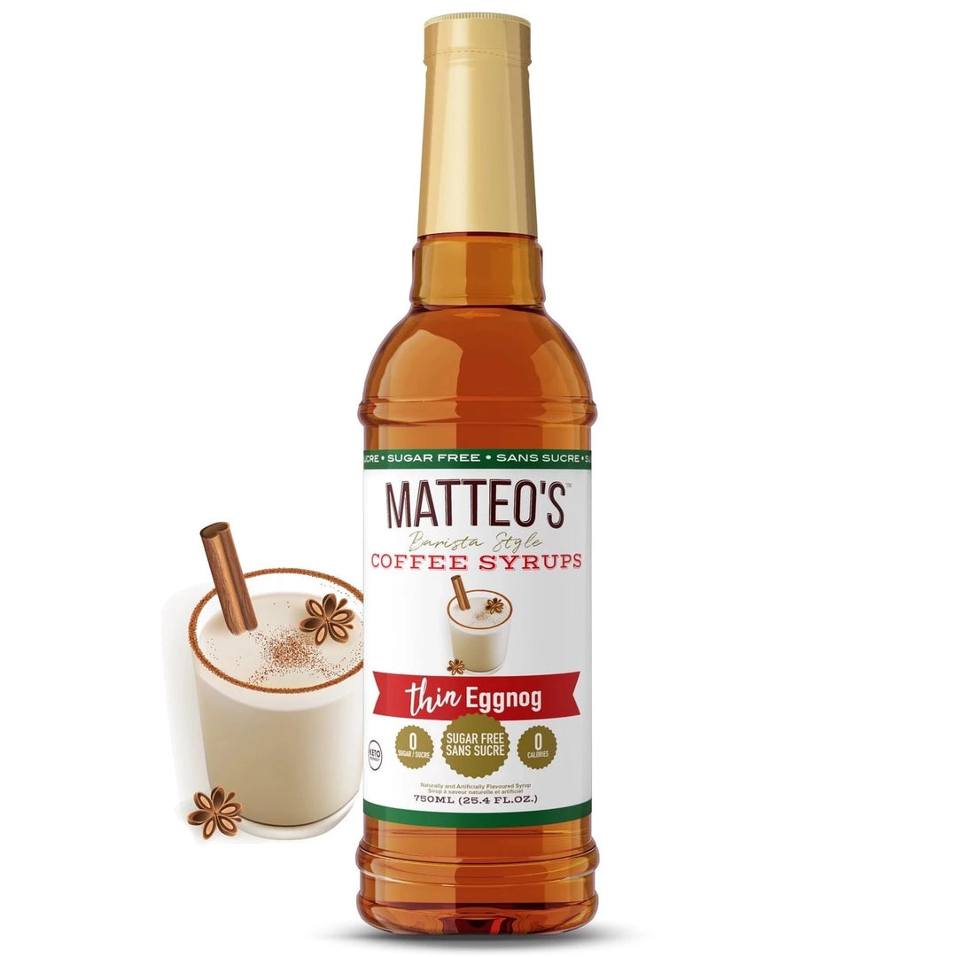 Matteo's | Sugar Free Coffee Syrup, The Local Space, Local Canadian Brands