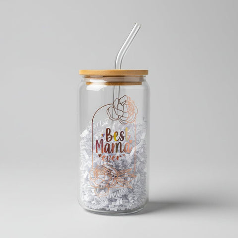 Elation Collective Best Mama Ever Glass Tumbler - The Local Space