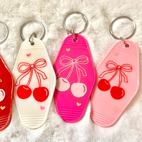 Cherries - Motel Keychain