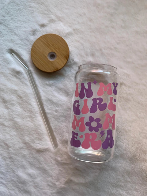 Elation Collective In My Girl Mom Era Glass Tumbler - The Local Space