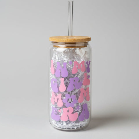 Elation Collective In My Girl Mom Era Glass Tumbler - The Local Space