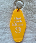Elation Collective That Curb Hit Me Retro Motel Keychain - The Local Space