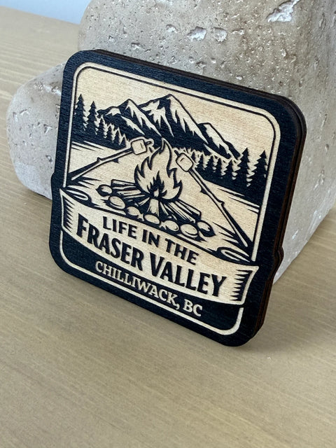 Campfire - Life in the Fraser Valley Magnet