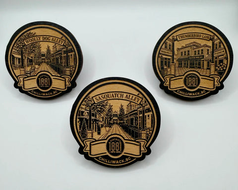 District 1881 Sasquatch Alley Magnet
