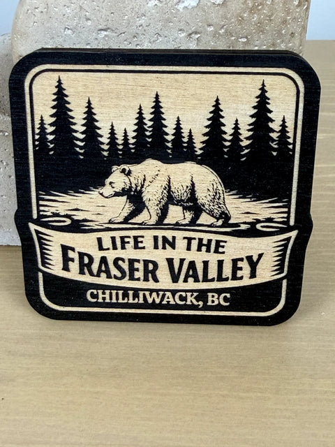 Bear Country - Life in the Fraser Valley Magnet