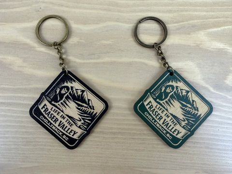 Sasquatch - Life in the Fraser Valley Keychain