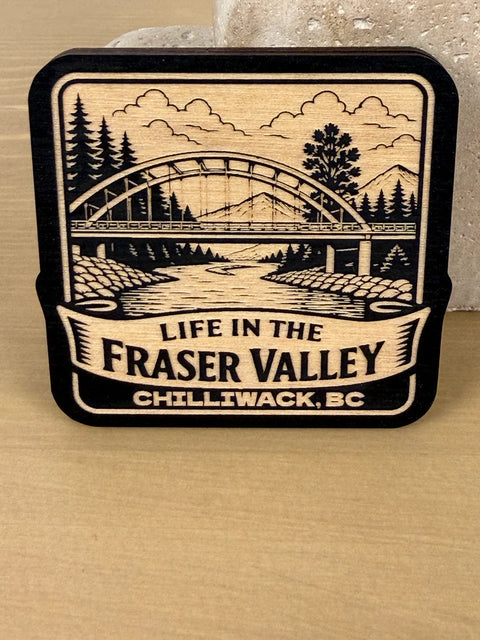 Vedder River Bridge Magnet - Chilliwack, BC