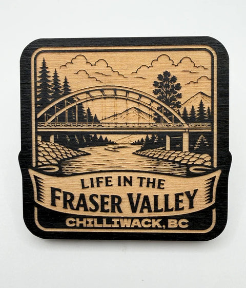 Vedder River Bridge Magnet - Chilliwack, BC