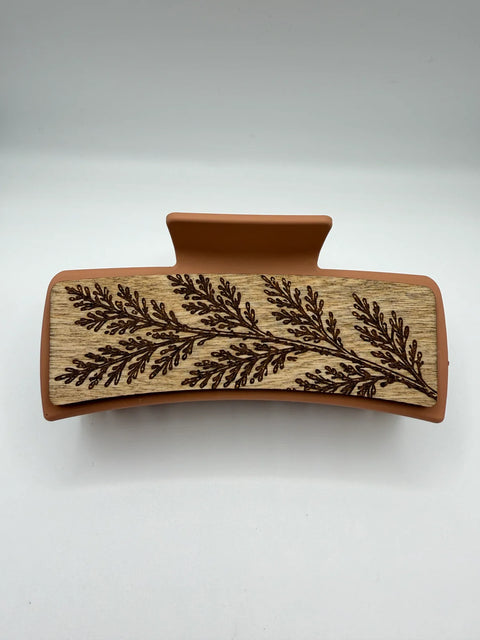 Cedar - Wood Hair Clip