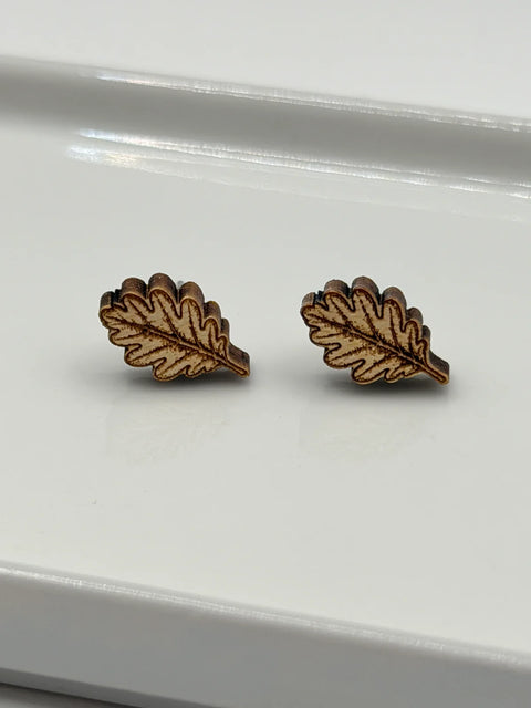 Oak Leaf - Earrings