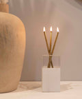 Everlasting Candle Pebble Vase - Hand - Blown Glass Vase - The Local Space
