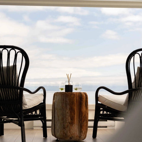 Everlasting Candle Rocky Vase - Hand - Blown Glass Vase - The Local Space