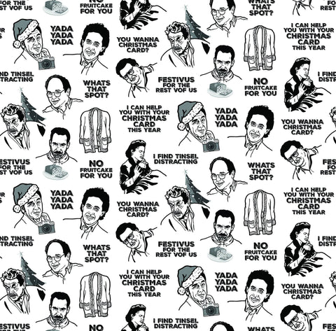 Seinfeld Christmas Gift Wrap - The Local Space