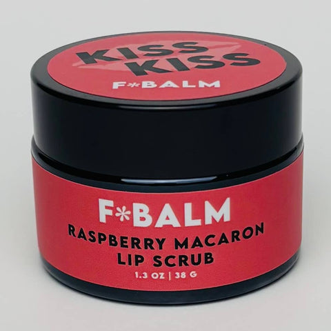 Raspberry Macaron | Exfoliating Sugar Lip Scrub