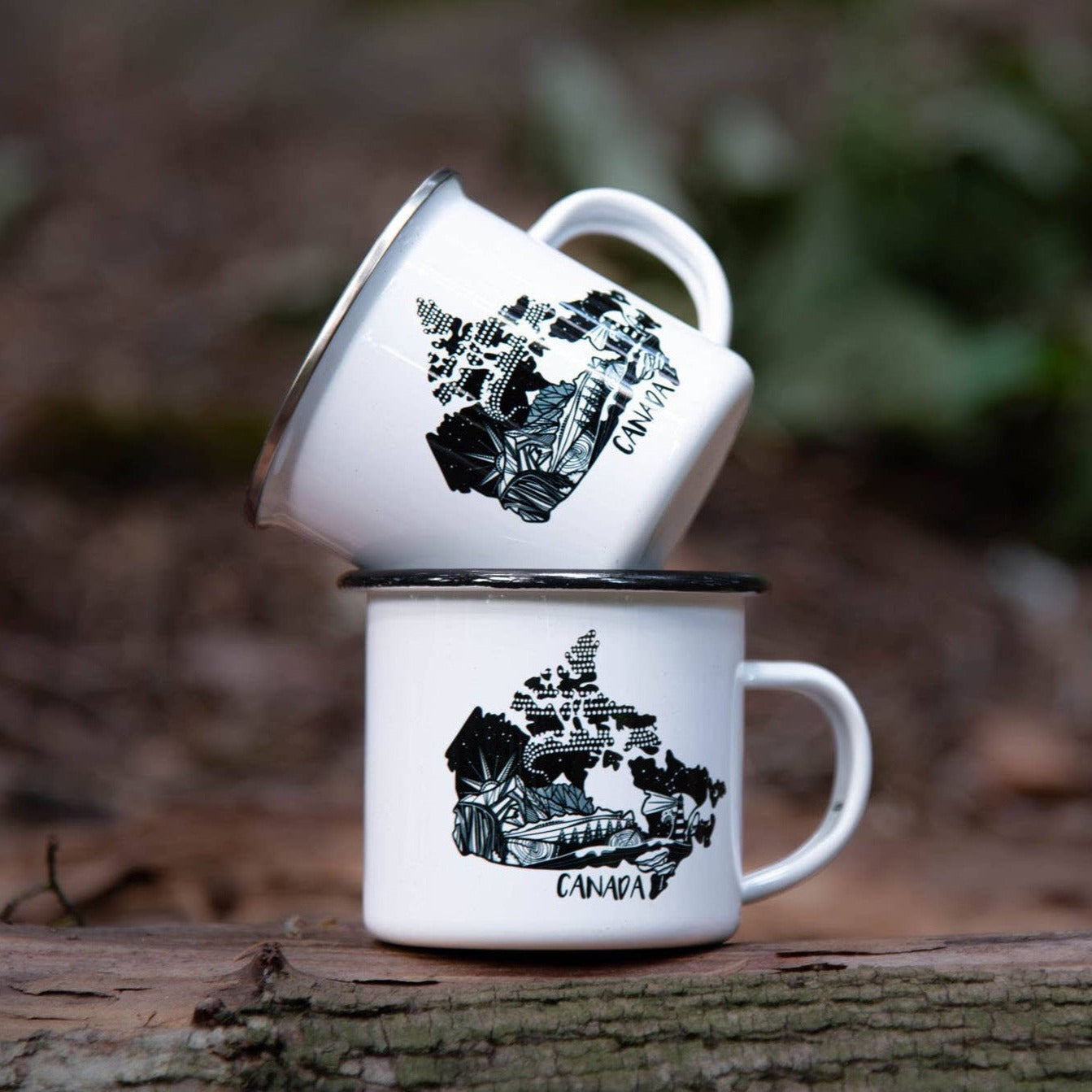 Mountain Mornings | Canada Camping Mug, The Local Space, Local Canadian Brands