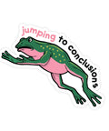 Jumping To Conclusions | Sticker - The Local Space